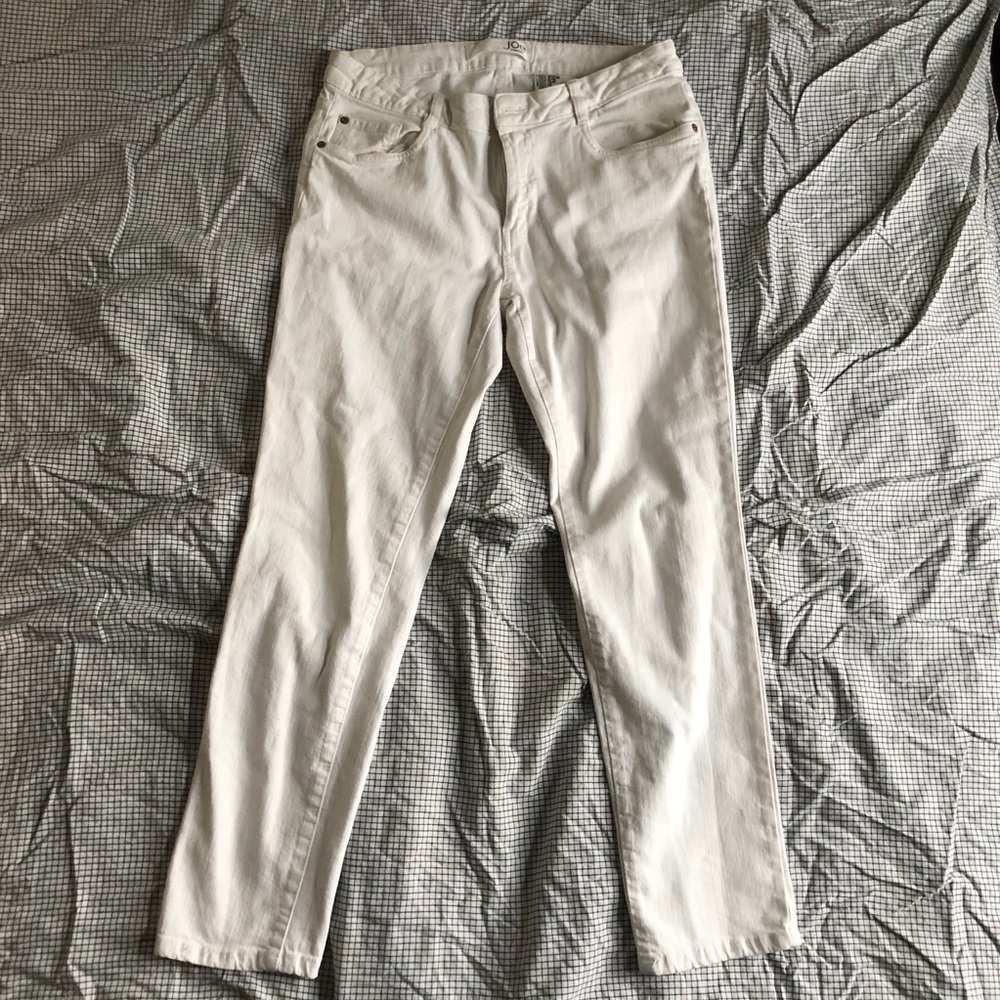 Joe fresh white skinny jeans